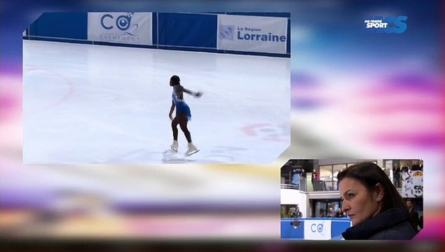 Patinage artistique - Victoire de Mae Berenice Méïté