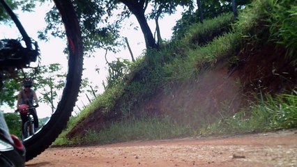 Papai noel, pedal solidário com 85 bikers, Taubaté, SP, MTB, 33 km, 2015, (35)