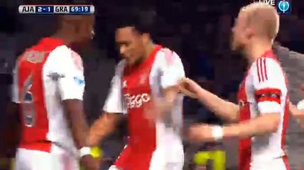 Riechedly Bazoer Super Goal 2:1 / Ajax vs Graafschap 20.12.2015 HD