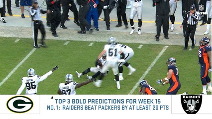 Ike and MJD's Bold Predictions: Raiders beat Packers