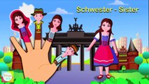 German Finger Family Nursery Rhyme | Deutsch Finger Familie Kinderlieder