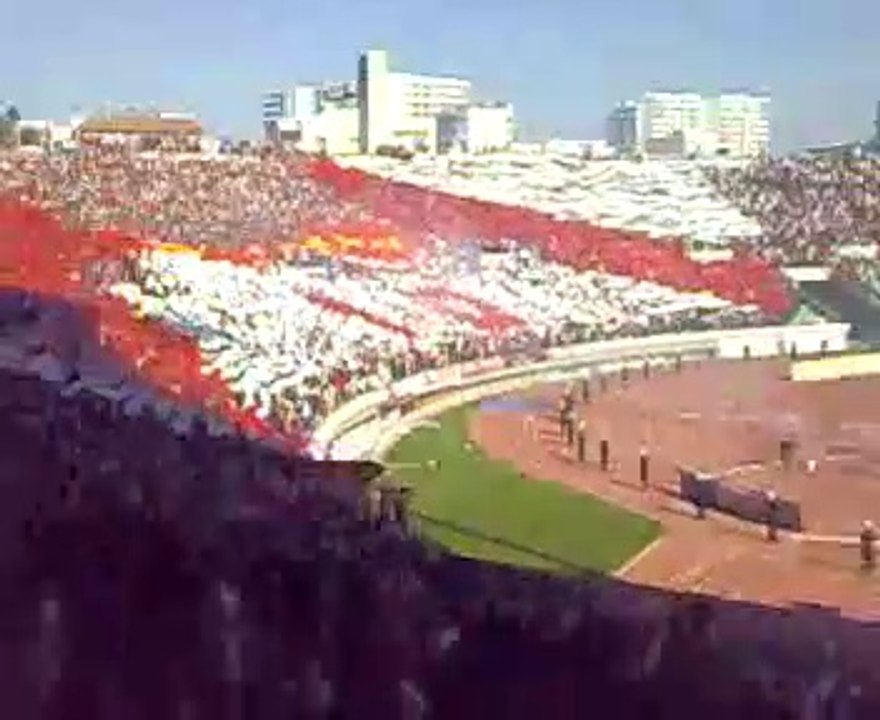 Derby Casablanca: Tifo wac vs raja 20-12-2015