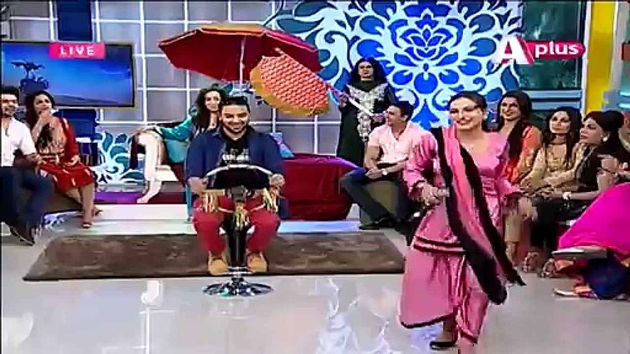 Live News recording with funny incident