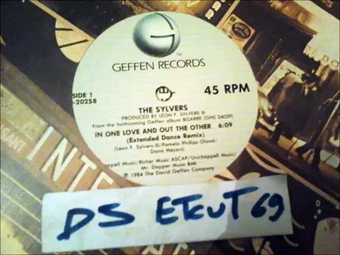 THE SYLVERS -IN ONE LOVE AND OUT THE OTHER(Extended Dance Remix)(RIP ETCUT)GEFFEN REC 84