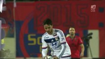 2-1 Clément Grenier Goal France  Ligue 1 - 20.12.2015, Gazélec Ajaccio 2-1 Lyon