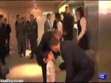 Cristiano Ronaldo meets his youngest fan HAIDER MUSTAFA