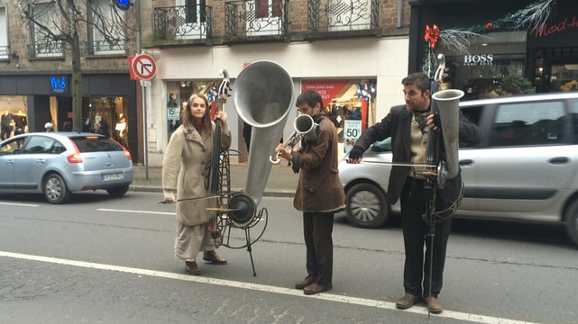 Animations de noël dans les rues de Flers