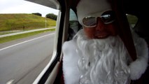 Papai Noel, Mogi das Cruzes, SP, Brasil, Encontro de carros antigos, 2015