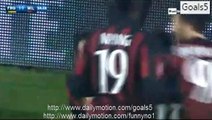 Carlos Bacca Goal Frosinone 1 - 2 AC Milan Serie A 20-12-2015