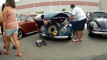 Papai Noel, Mogi das Cruzes, SP, Brasil, Encontro de carros antigos, 2015