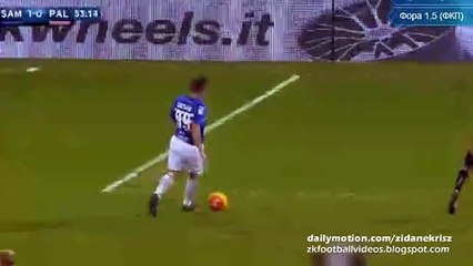 Roberto Soriano 1_0 _ Sampdoria v. Palermo 20.12.2015 HD