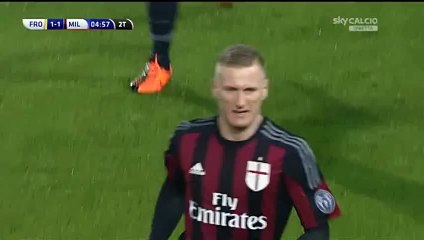 Ignazio Abate Goal - Frosinone 1-1 AC Milan - 20-12-2015 - Video Dailymotion