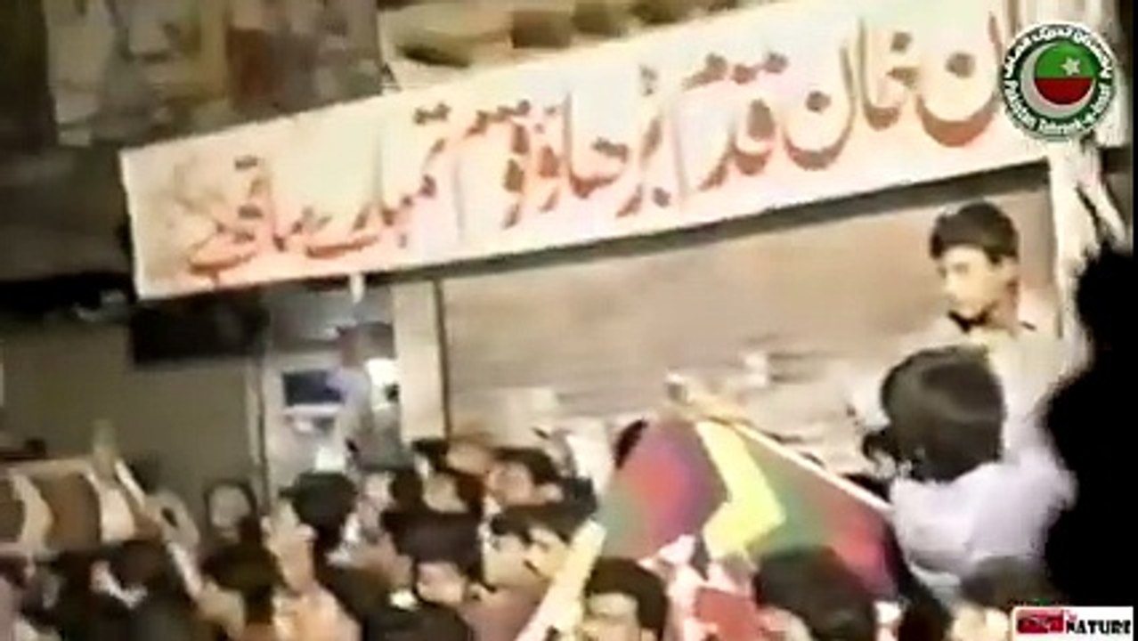 پاکستان تحریک انصاف کے سربراہ عمران خان کی 1996میں تحریک انصاف کے پہلے جلسے سے اپنے سیاسی کیرئر کے آغاز کے موقع پر پہلے