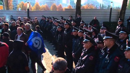 POLICIA PLAN TE POSAÇEM MASASH PER PROTESTEN E PD,DO BLLOKOHEN DISA RRUGE LAJM