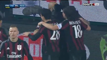 1-3 Alex Goal Italy  Serie A - 20.12.2015, Frosinone Calcio 1-3 AC Milan