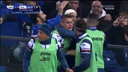 Ivan D. Goal - Sampdoria 2-0 Palermo - 20-12-2015