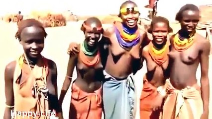 African tribe women learn English  National Geographic documentary