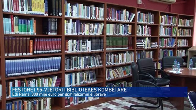 FESTOHET 95-VJETORI I BIBLIOTEKËS KOMBËTARE