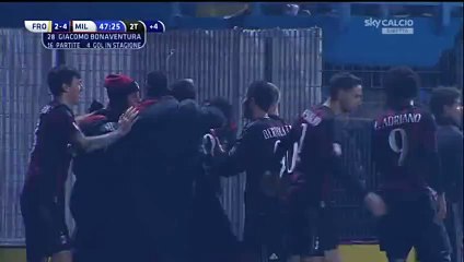 Bonaventura Goal - Frosinone 2-4 AC Milan - 20-12-2015 - Video Dailymotion