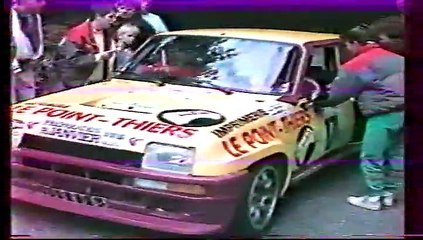 Rallye de BUSSET 1990 3ème partie