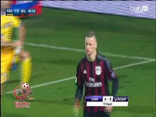 اهداف مباراة ( فروسينوني 2-4 ميلان ) الدوري الإيطالي الدرجة الاولي