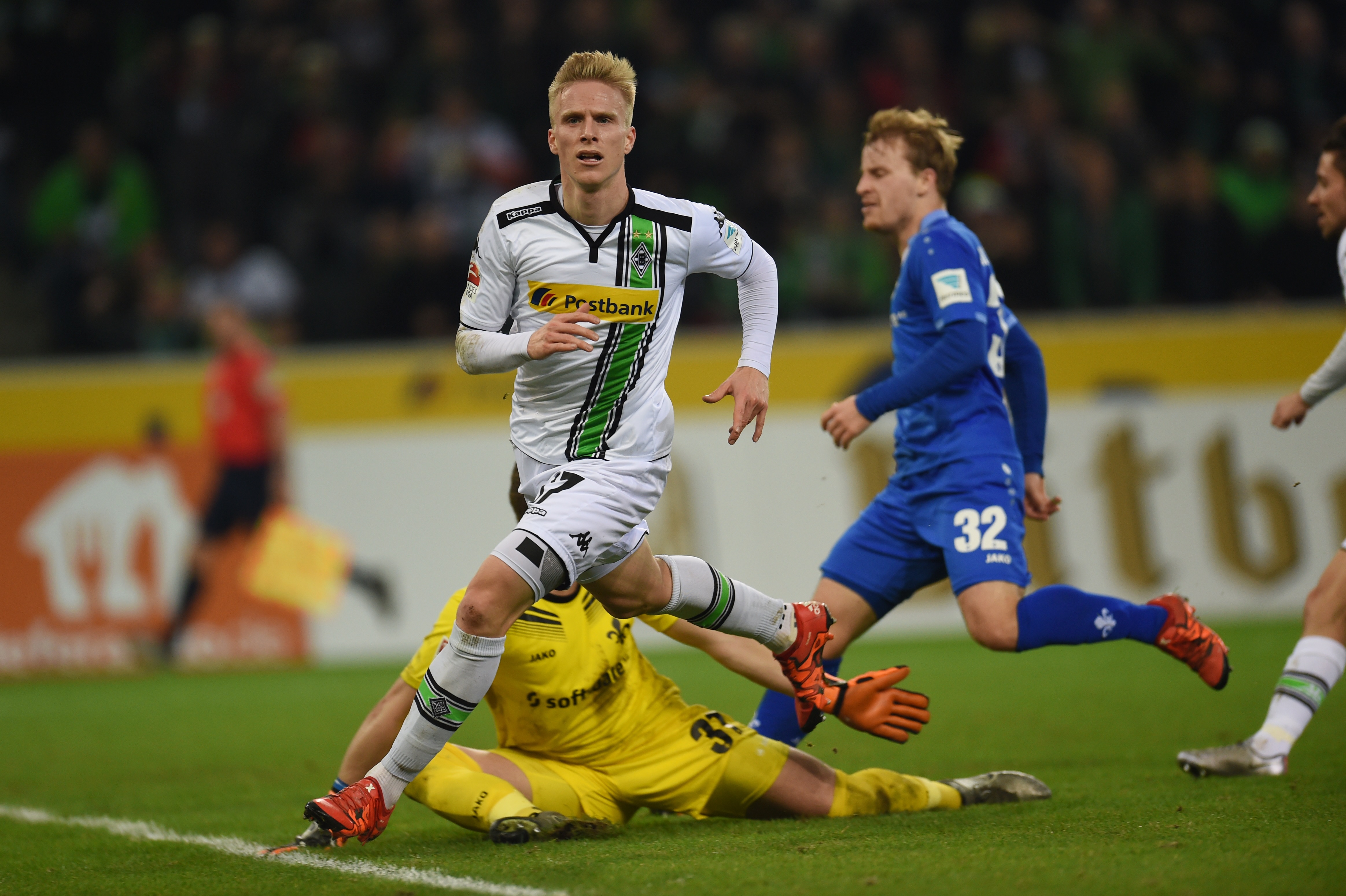 Bundesliga: Borussia Mönchengladbach 3 – 2 Darmstadt