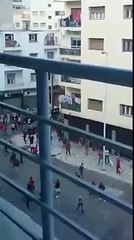 شغب بين مشجعي الوداد والرجاء في الديربي 119