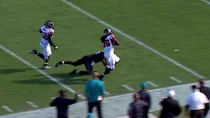 Blake Bortles picked off, saves TD with tackle
