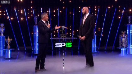 Tyson Fury Apology BBC Sports Personality of The year #SPOTY