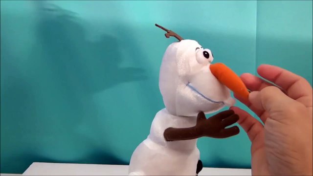 UNIVERSITY DISNEY'S FROZEN OLAF SPINNING ANIMATRONIC TOY REVIEW MONSTERS