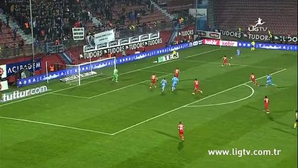 Trabzonspor 3-0 Antalyaspor - Gol Oscar Cardozo 19.12.2015