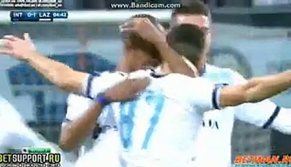 Antonio Candreva Amaizing Goal Inter Milan 0-1 Lazio 20-12-2015 -