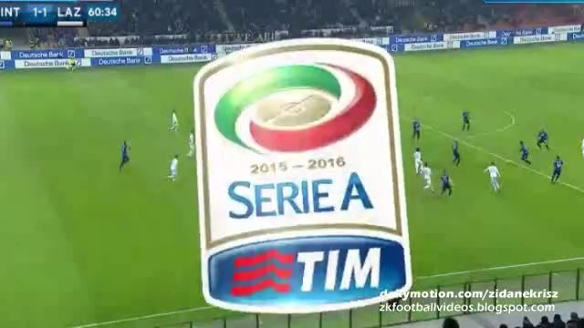 Mauro Icardi 1:1 | Inter v. Lazio Serie A 20.12.2015