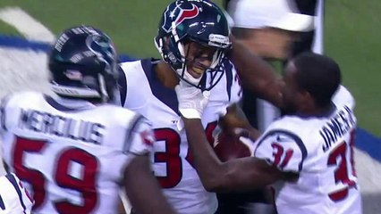 A.J. Bouye intercepts Matt Hasselbeck