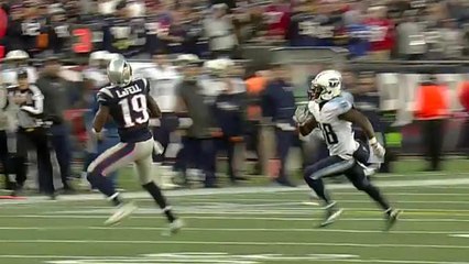 Tom Brady connects with Brandon LaFell for 31 yards