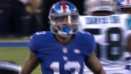 Odell Beckham breaks free for 40 yards late in the fourth