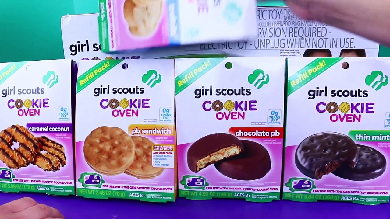 BEST COOKIES EVER!!! Girl Scouts Cookie Oven NEW DIY Yummy Desserts & Treats by DisneyCarT