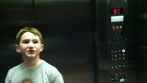 fun Colin's Elevator Trip At Disneyland Disneyland (Amusement Park)