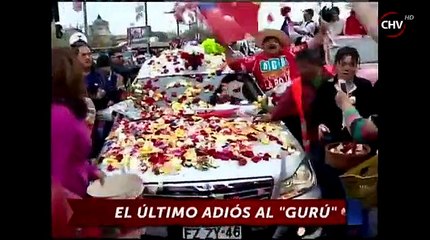 Emotivo y multitudinario funeral de Eduardo Bonvallet