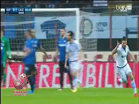 اهداف مباراة ( إنتر ميلان 1-2 لاتسيو ) الدوري الايطالي الدرجة الاولي