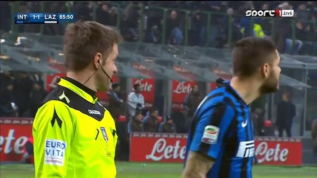 1-2 Antonio Candreva Goal Italy Serie A - 20.12.2015, Inter Milano 1-2 Lazio