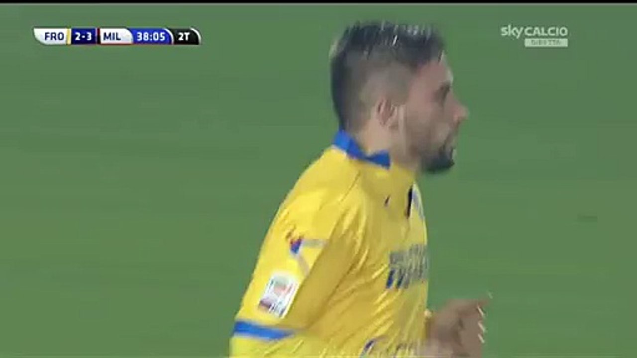 Federico Dionisi Goal - Frosinone 2-3 AC Milan - 20-12-2015 - Video Dailymotion