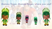 Finger Family | Finger Family Rhymes Wreck It Ralph Cartoon Animation Nursery Rhymes for C