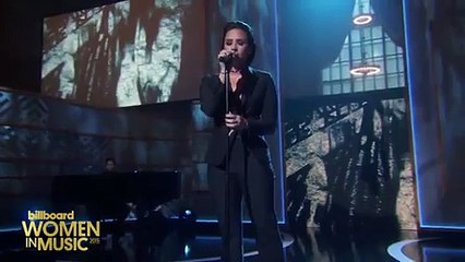 Demi Lovato - Stone Cold Live at Billboard Women in Music