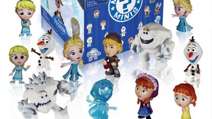 sven KIDS TOY REVIEW - FROZEN MYSTERY MINIS BY FUNKO! kid