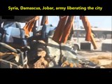 Battlefield Syria: Syrian Army vs. Al Nusra. Front In Jobar. Damascus.