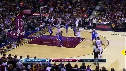 Kyrie Irving's First Points Since Injury - Sixers vs Cavaliers - Dec 20, 2015 - NBA 2015-16 Season
