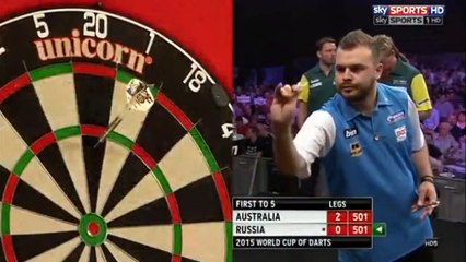 2015 World Cup Of Darts Round 1 Australia vs Russia