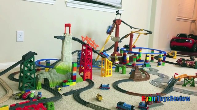 Thomas and Friends Trackmaster Shipwreck Rails Set Avalanche Escape Set trains toys Ryan T