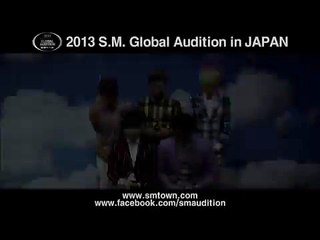 2013 S.M. GLOBAL AUDITION IN JAPAN Promotion Clip_SHINee